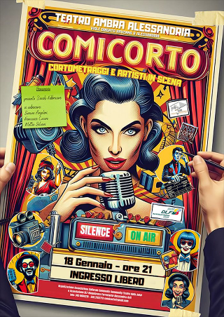 Alessandria - Al via la 4ª edizione di Comicorto: il festival tra corti, comicità e inclusione