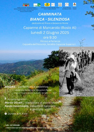 Capanne di Marcarolo - Festa della Repubblica: la "Camminata Bianca-Silenziosa" ricorda la Resistenza