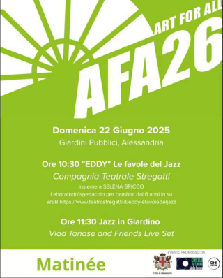 Alessandria - Ai Giardini Pubblici torna "Afa" con un omaggio a Duke Ellington